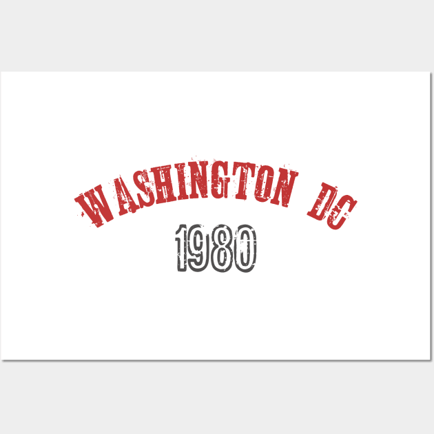 Wasington DC 80s Wall Art by Joytie